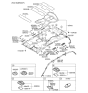 Diagram for Kia Sedona Blower Control Switches - 973404D000QW