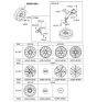 Diagram for 2007 Kia Sedona Spare Wheel - 529104D060