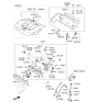 Diagram for 2008 Kia Sportage MAP Sensor - 3930022600