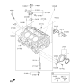 Diagram for 2015 Kia Sorento Crankshaft Seal - 214433C700