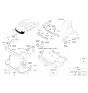 Diagram for Kia Sorento Bumper Reflector - 924062P700