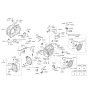 Diagram for Kia Sorento Automatic Transmission Filter - 463213B600