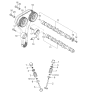 Diagram for Kia Rio Timing Idler Gear - 248102X700