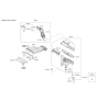 Diagram for 2021 Kia Sportage Air Intake Coupling - 28210D3200