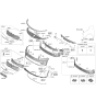 Diagram for 2015 Kia Sportage Emblem - 863533W500