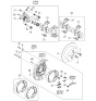Diagram for Kia Forte Brake Caliper Piston - 582351G300