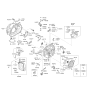 Diagram for 2015 Kia Sportage Engine Mount Bracket - 452113B790