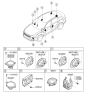 Diagram for Kia Sorento Car Speakers - 963403S200