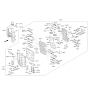 Diagram for 2019 Kia Cadenza Coil Springs - 463304G100