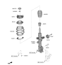 Diagram for 2024 Kia Sportage Coil Spring Insulator - 54633R0000