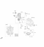 Diagram for 2019 Kia Niro Dipstick - 2661103HA0