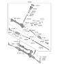 Diagram for Kia Niro Tie Rod End - 56820G2500