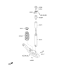 Diagram for 2018 Kia Niro Shock And Strut Mount - 55330G2100