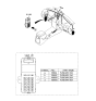 Diagram for 2008 Kia Sorento Fuse Box - 911713E930