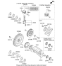 Diagram for Kia Optima Flywheel - 232112G450