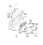 Diagram for 2013 Kia Sportage Window Run - 825303W000