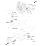 Diagram for 2019 Kia Optima Transmission Mount - 21950D4400