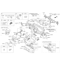 Diagram for 2015 Kia Sorento Interior Light Bulb - 9262033000