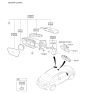 Diagram for 2016 Kia Forte Koup Car Mirror - 87620A7200