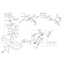 Diagram for 2021 Kia Sedona Fuel Line Clamps - 1471144006B