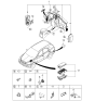 Diagram for 2008 Kia Sorento Fuse Box - 911613E080