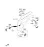 Diagram for 2022 Kia Sorento Door Handle - 83661S9000