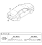 Diagram for 2020 Kia Optima Hybrid Emblem - 86320D4000