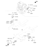 Diagram for 2019 Kia Sedona Transfer Case Mount - 21880C1000