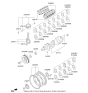 Diagram for Kia K900 Harmonic Balancer - 231243F400