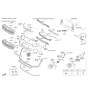 Diagram for 2016 Kia Sportage Fog Light - 92202D9000