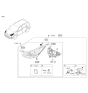 Diagram for 2021 Kia Sportage Headlight - 92102D9110
