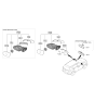 Diagram for 2019 Kia Sportage Car Mirror - 87621D9060