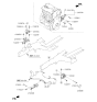 Diagram for 2016 Kia Sportage Engine Mount - 216702GGB0