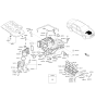 Diagram for Kia Soul Canister Purge Valve - 289102E000