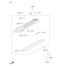 Diagram for 2015 Kia K900 PCV Valve Hose - 267203F301