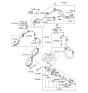 Diagram for Kia Spectra SX A/C Expansion Valve - 976262F700