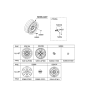 Diagram for 2007 Kia Spectra5 SX Spare Wheel - 529102F401