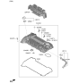 Diagram for 2024 Kia Sportage Crankcase Breather Hose - 267102S000
