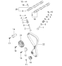 Diagram for Kia Exhaust Valve - 2221233000