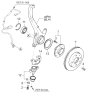 Diagram for 2001 Kia Optima Brake Disc - 5171238300