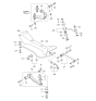 Diagram for Kia Optima Lateral Arm - 5525038000