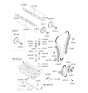 Diagram for Kia Rondo Exhaust Valve - 2221225000