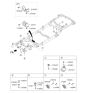 Diagram for 2007 Kia Sorento Transfer Case Mount - 218323E384