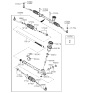 Diagram for 2009 Kia Rio Drag Link - 565401G000