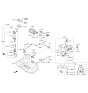 Diagram for Kia Cadenza Canister Purge Valve - 31450C1000