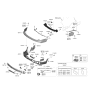 Diagram for Kia Telluride Bumper - 86618S9500
