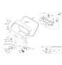 Diagram for 2022 Kia Rio Emblem - 86305H8000