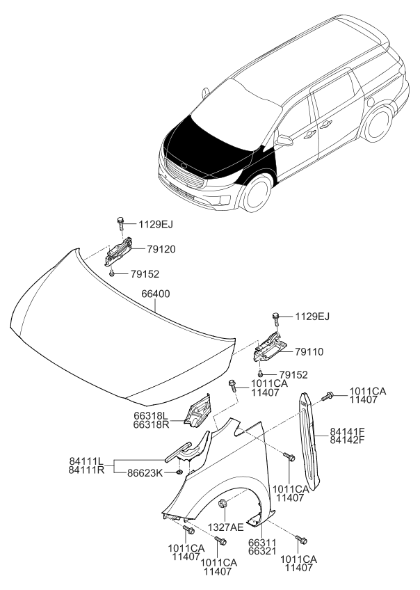 2017 Kia Sedona Body Parts | Reviewmotors.co