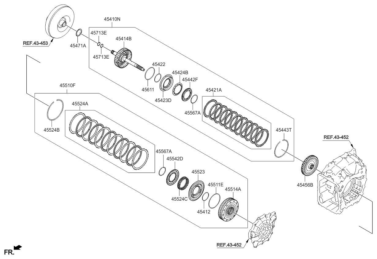 2016 Kia Sedona Transaxle Clutch-Auto - Kia Parts Now