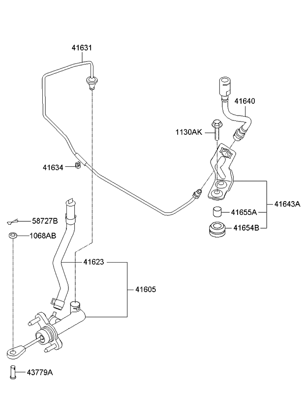 2016 Kia Soul Clutch Master Cylinder - Kia Parts Now